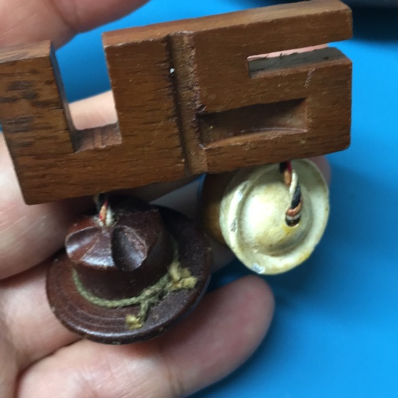 🖤Vtg NAVY SWEETHEART PIN BROOCH - Picture 6 of 10